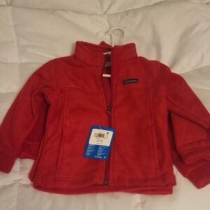 Columbia Red Fleece Jacket